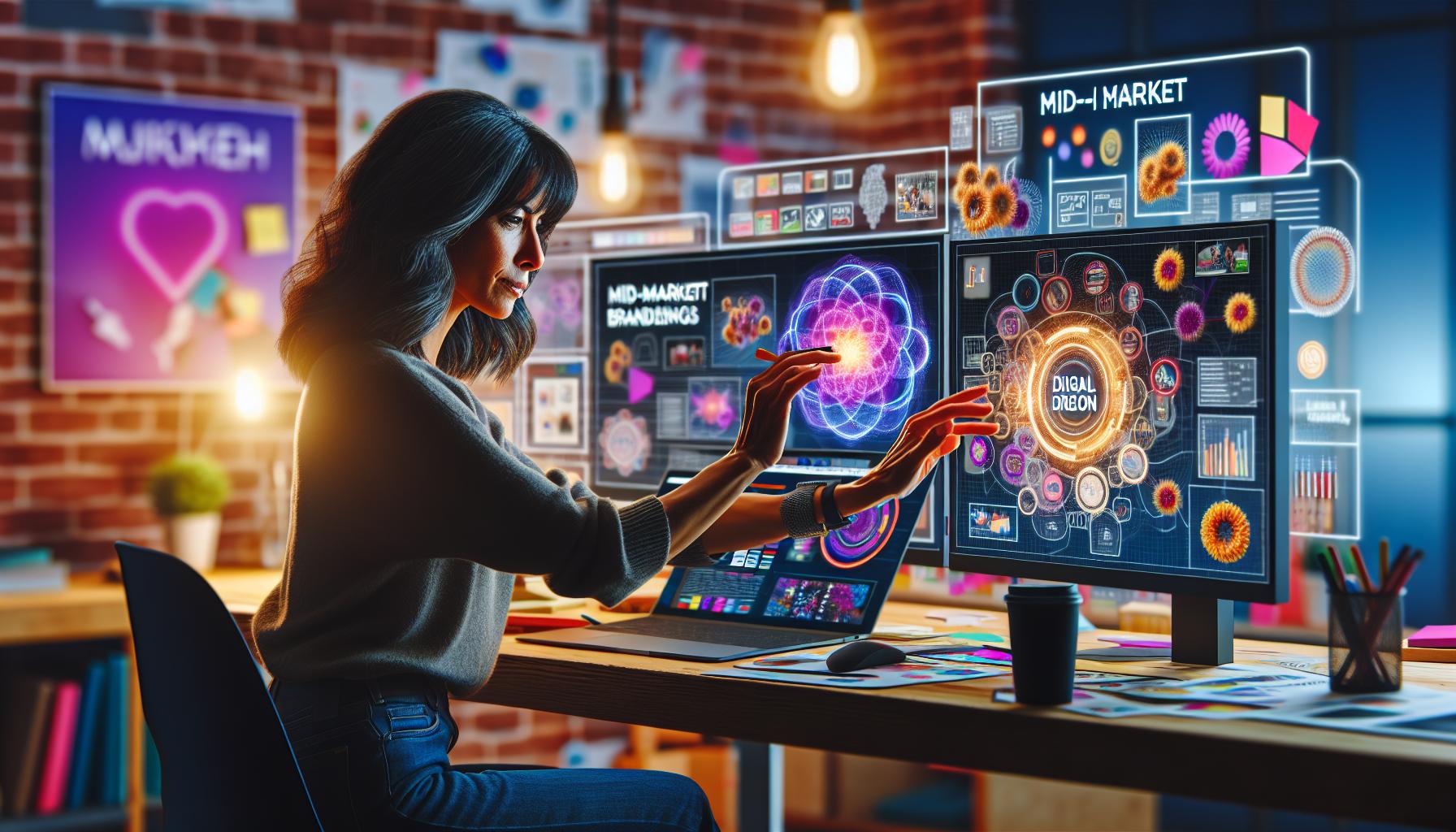 digital marketing expert working with a ugc agency