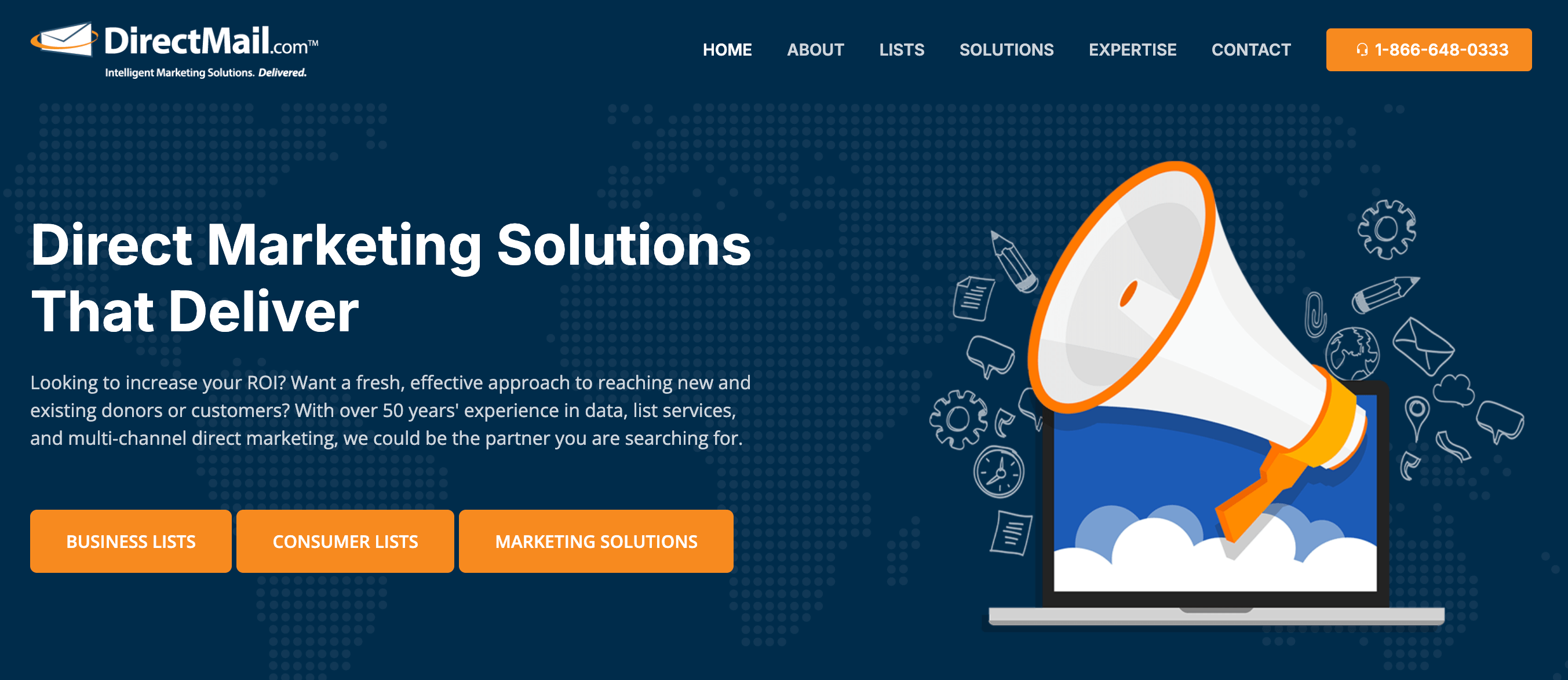 DirectMail.com – Best for full-service direct mail marketing with GeoInsight mapping technology