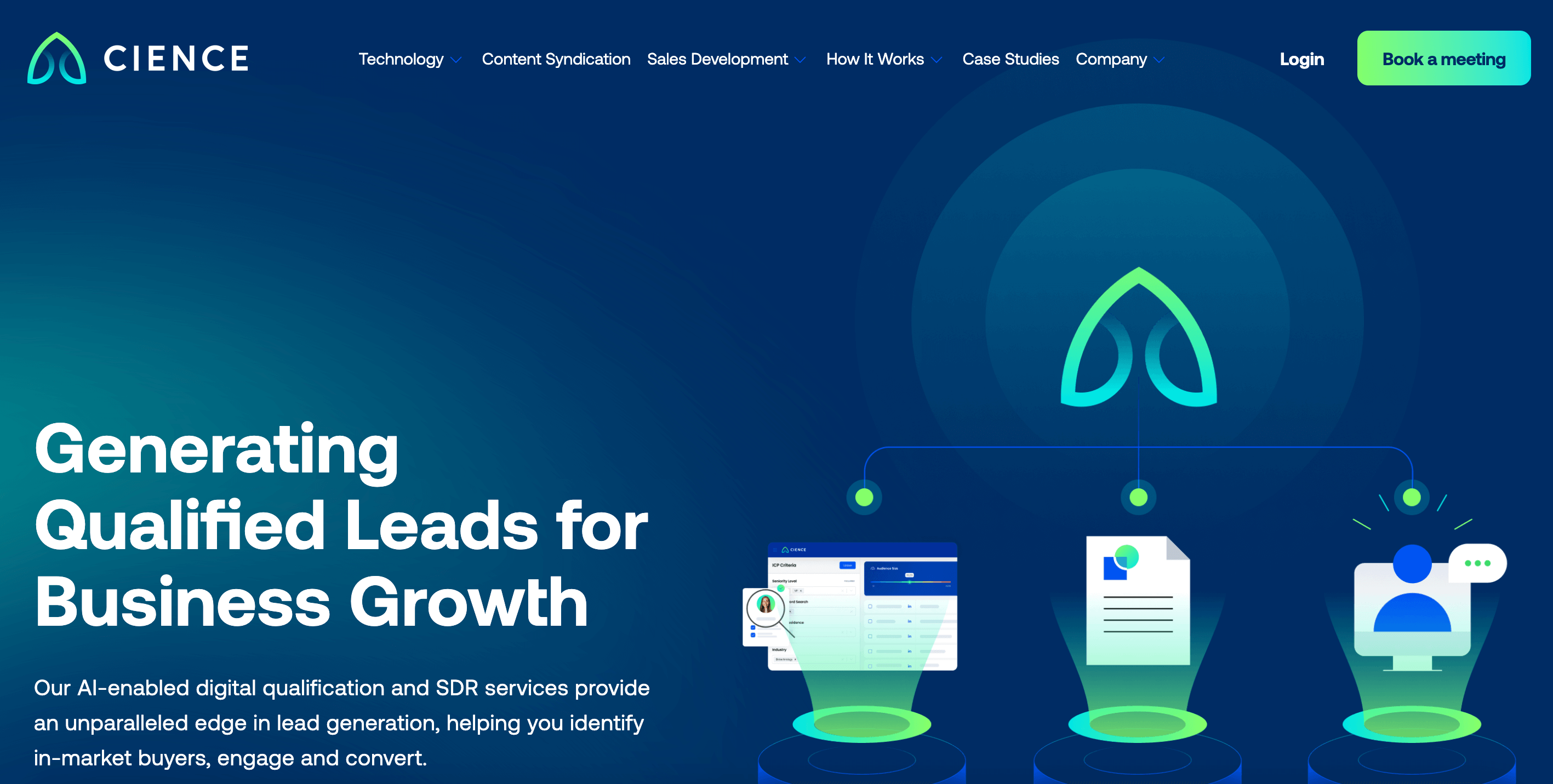CIENCE - Best for Managed SDR Services with Data Platform