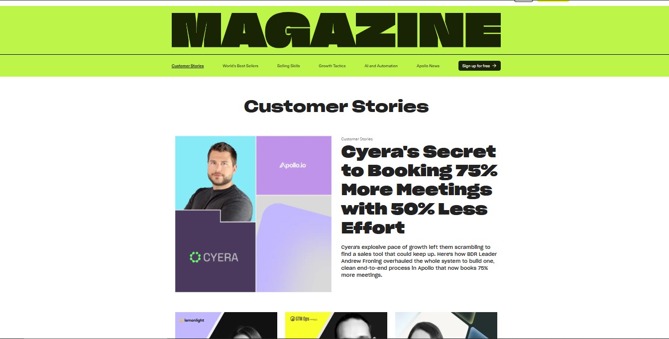 Apollo.io Customer Reviews