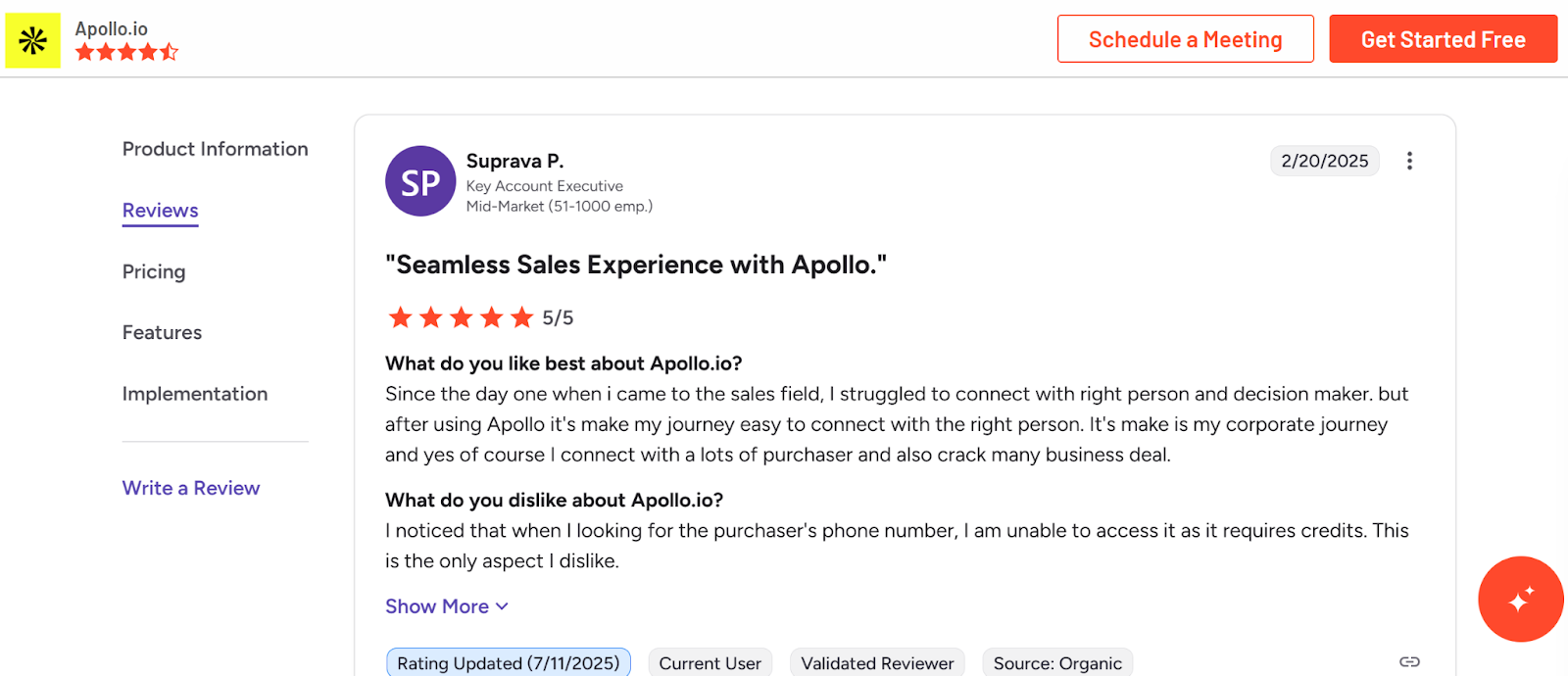 Apollo.io Reviews