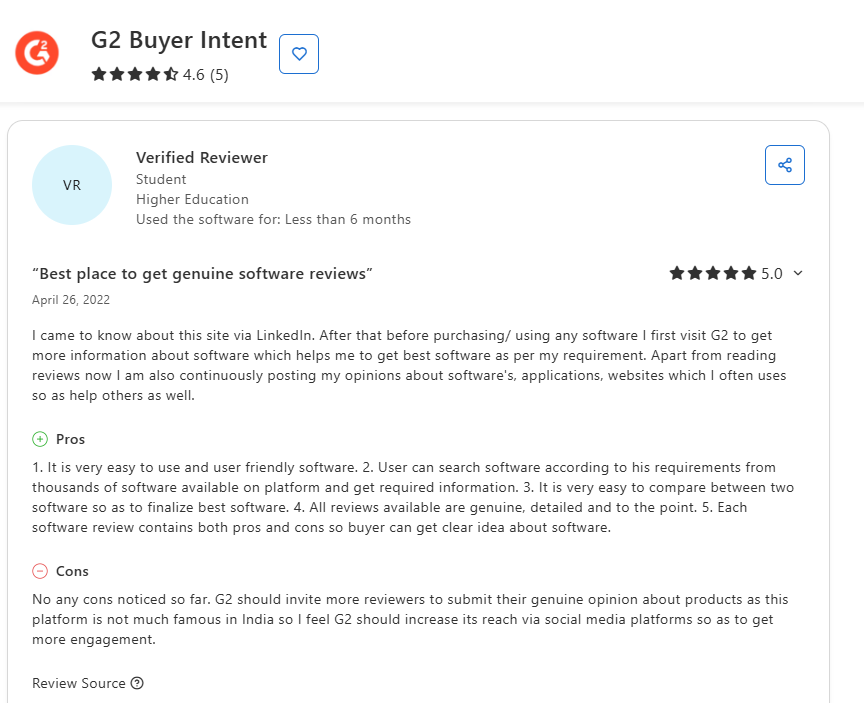 G2 Reviews
