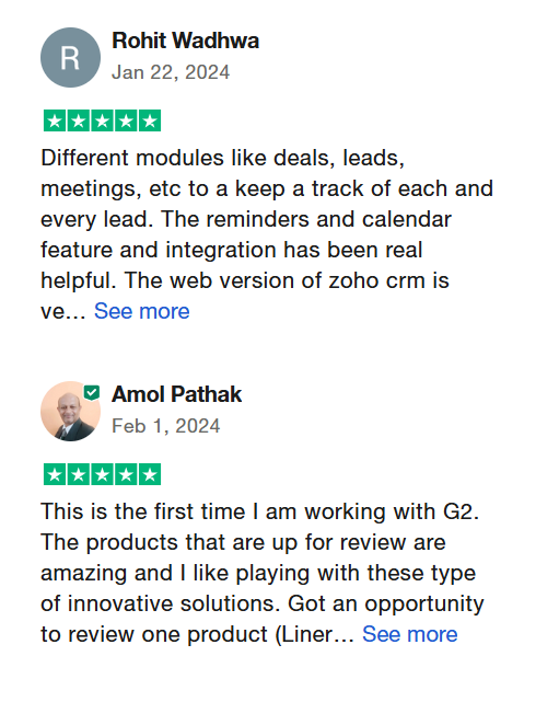 G2 Reviews