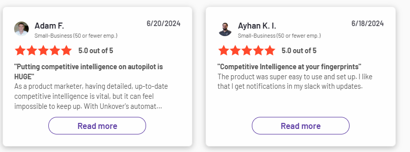 Unkover Reviews