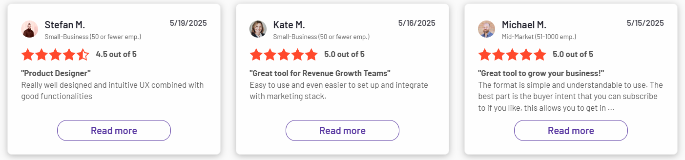 Seamless.AI Customer Reviews