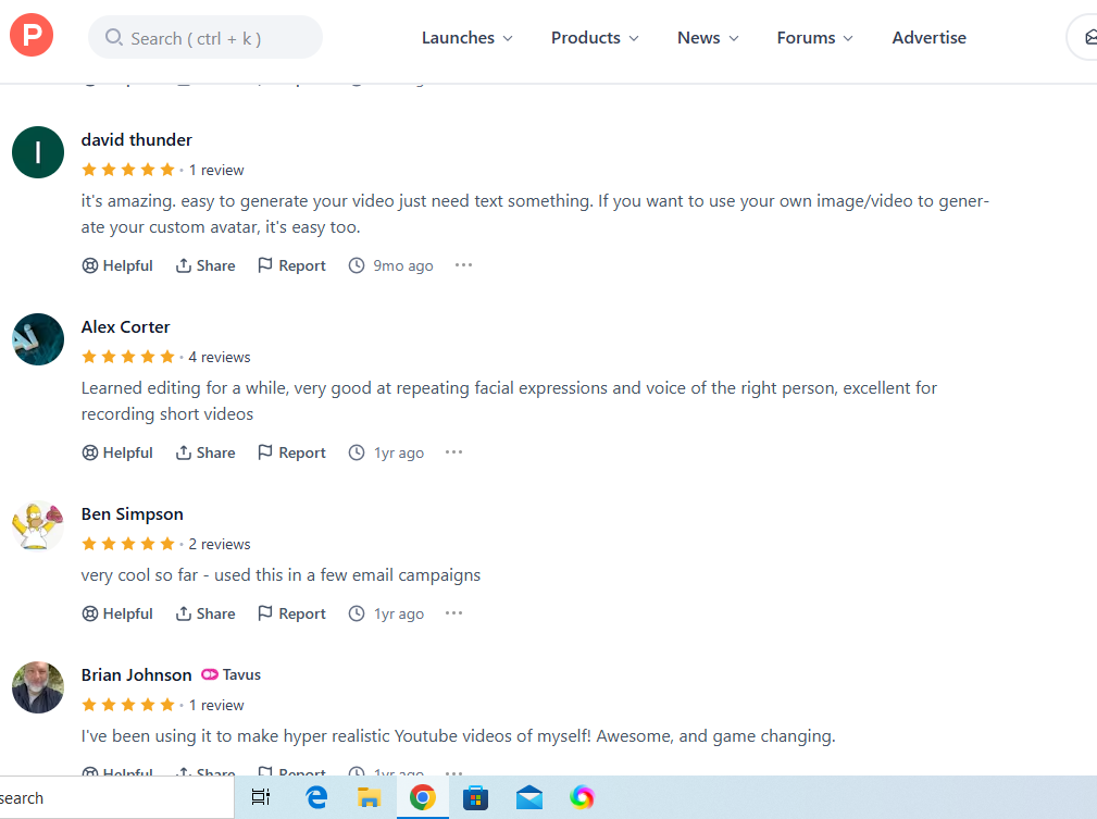 Tavus Reviews