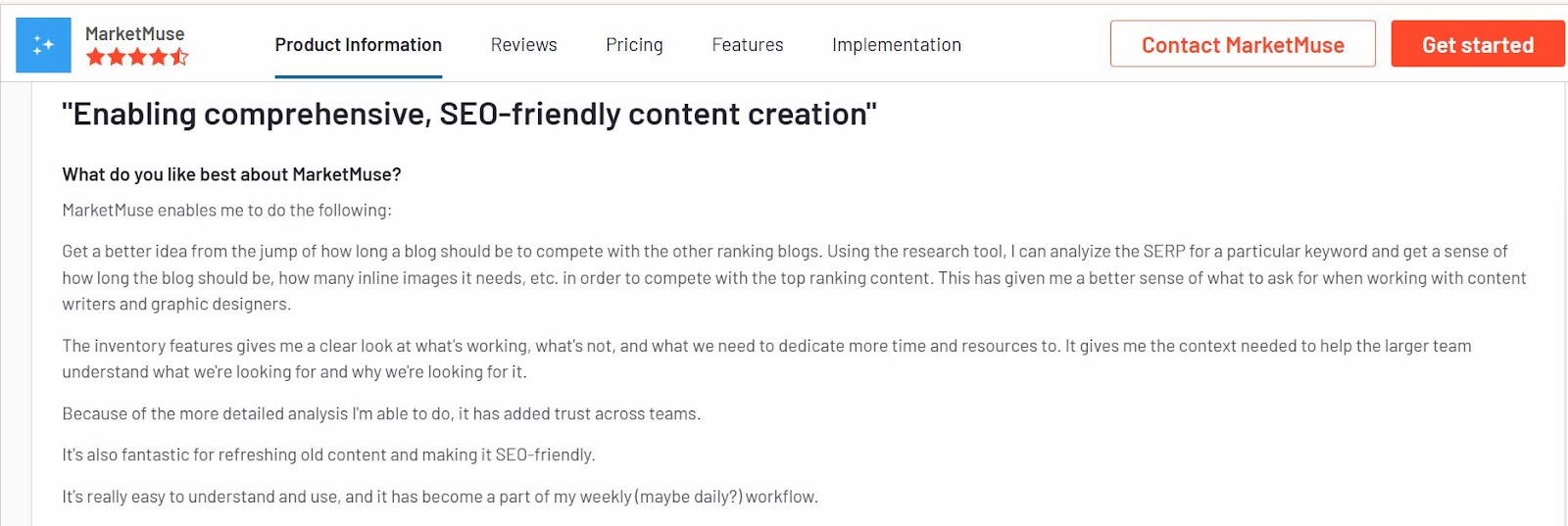 MarketMuse Reviews