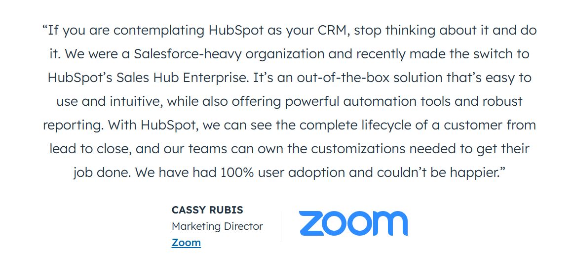 HubSpot Reviews