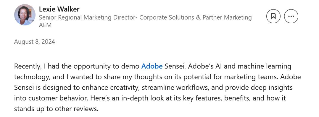 Adobe Sensei