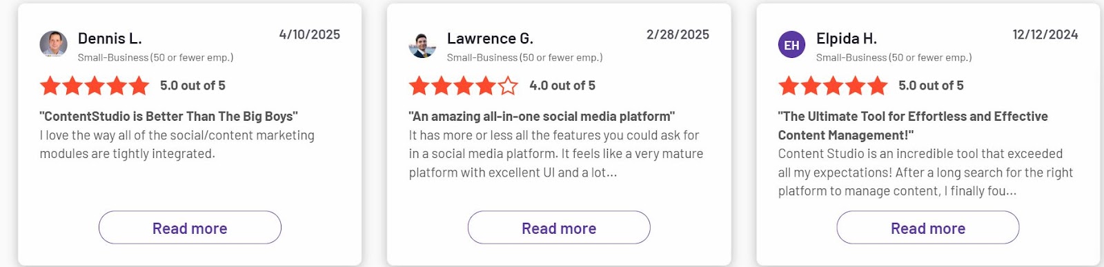 ContentStudio Reviews