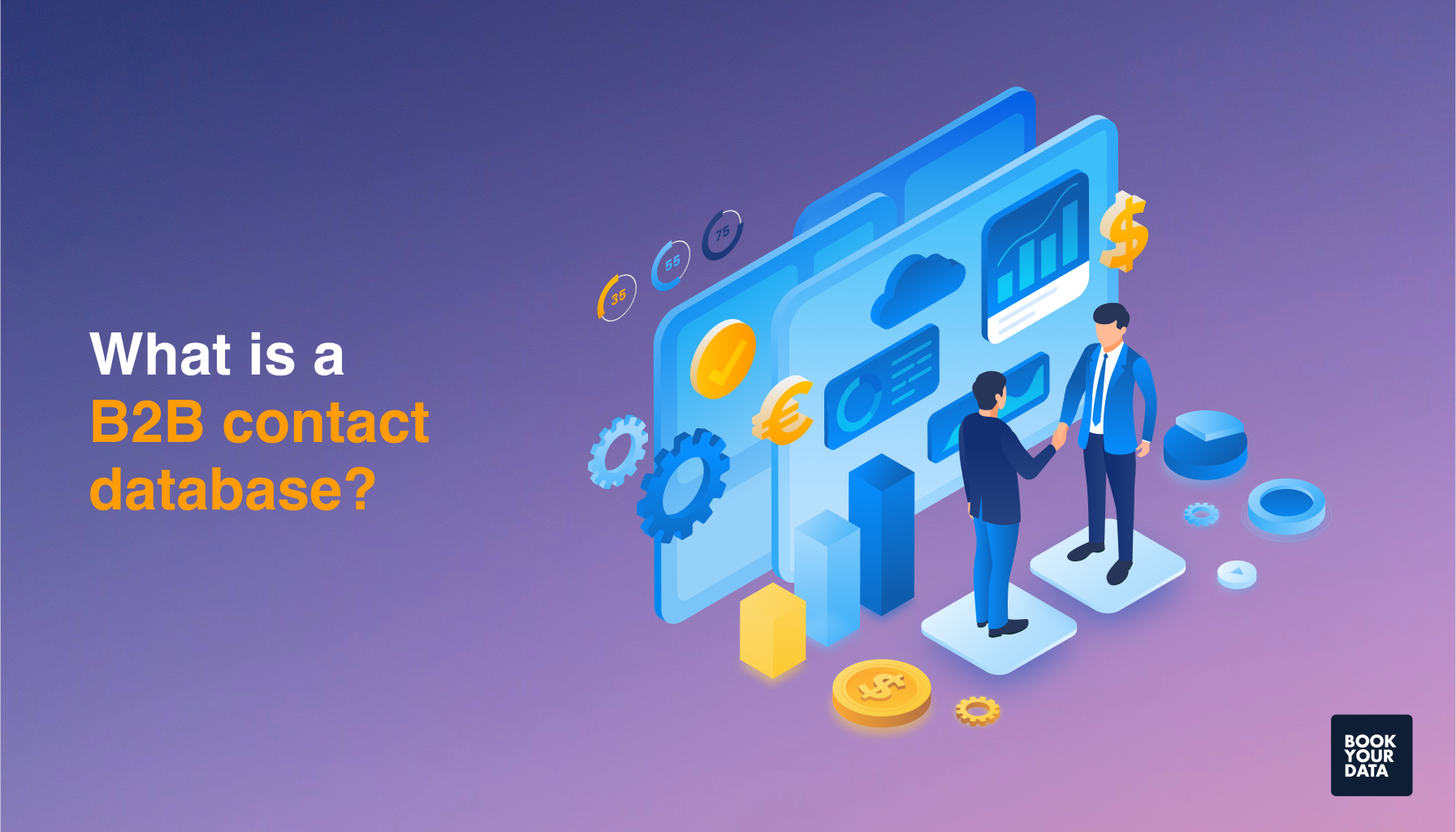 What is a B2B contact database?