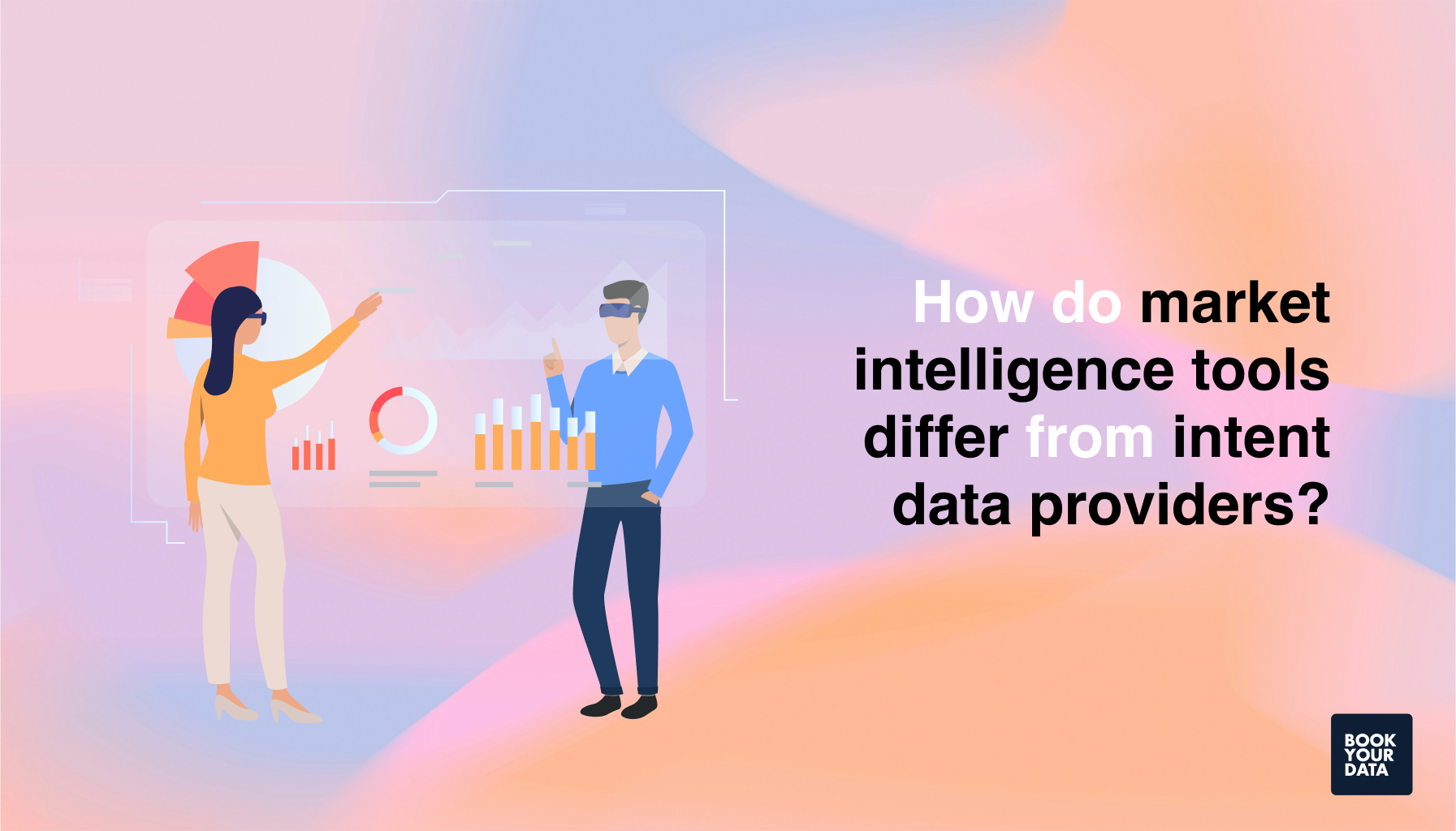 How do market intelligence tools differ from intent data providers?