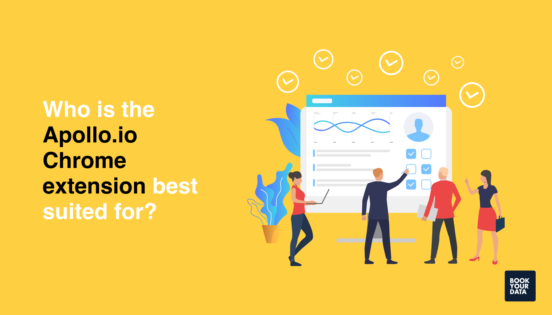 Who is the Apollo.io Chrome extension best suited for?