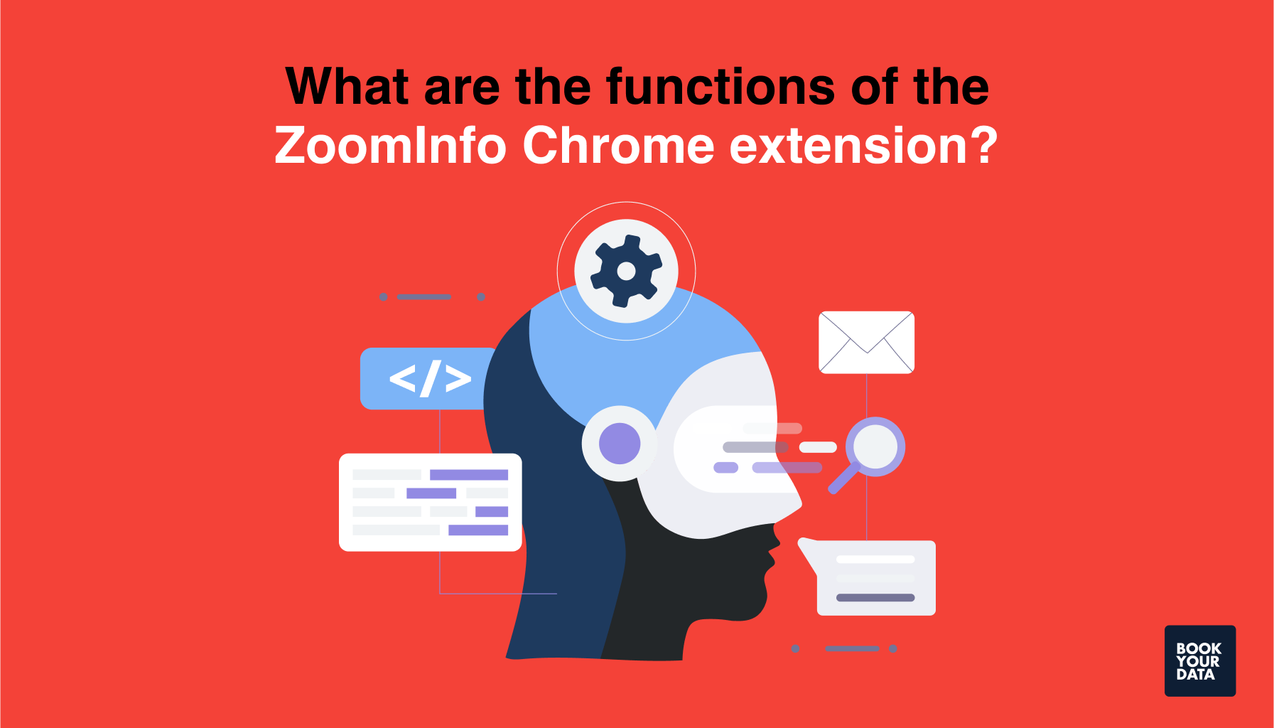 What are the functions of the ZoomInfo Chrome extension?