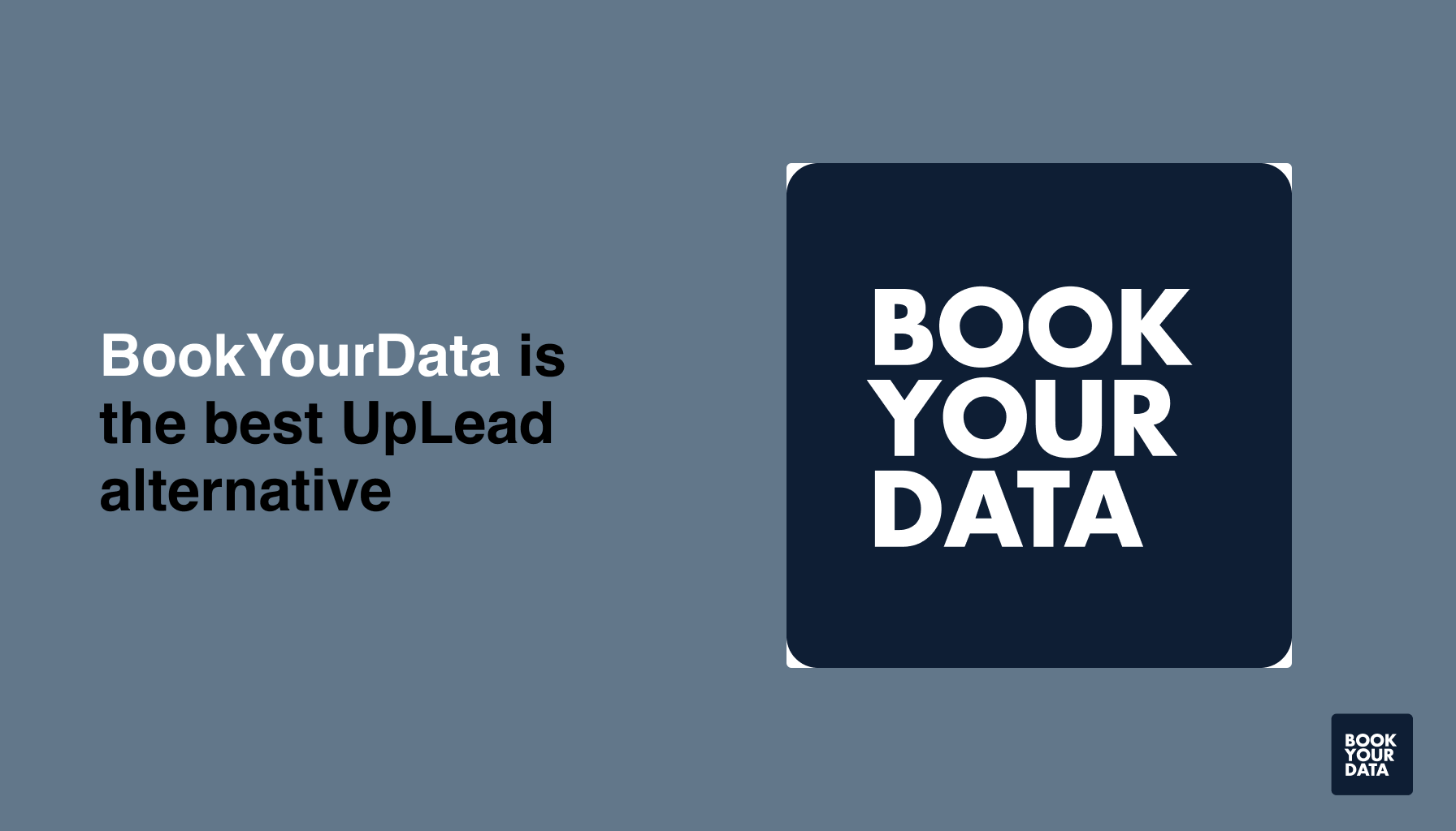 BookYourData is the best UpLead alternative