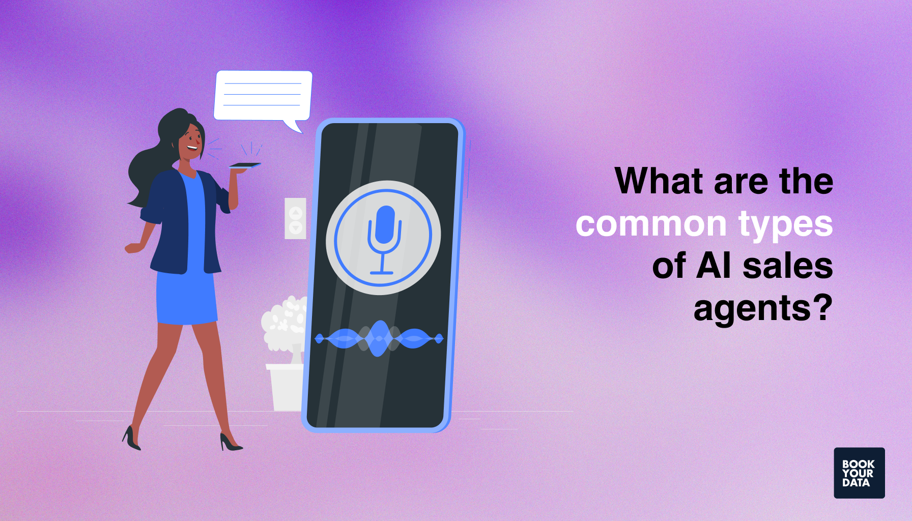 What are the common types of AI sales agents?