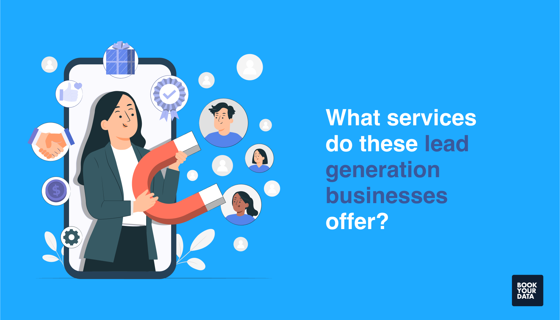 What services do these lead generation businesses offer?