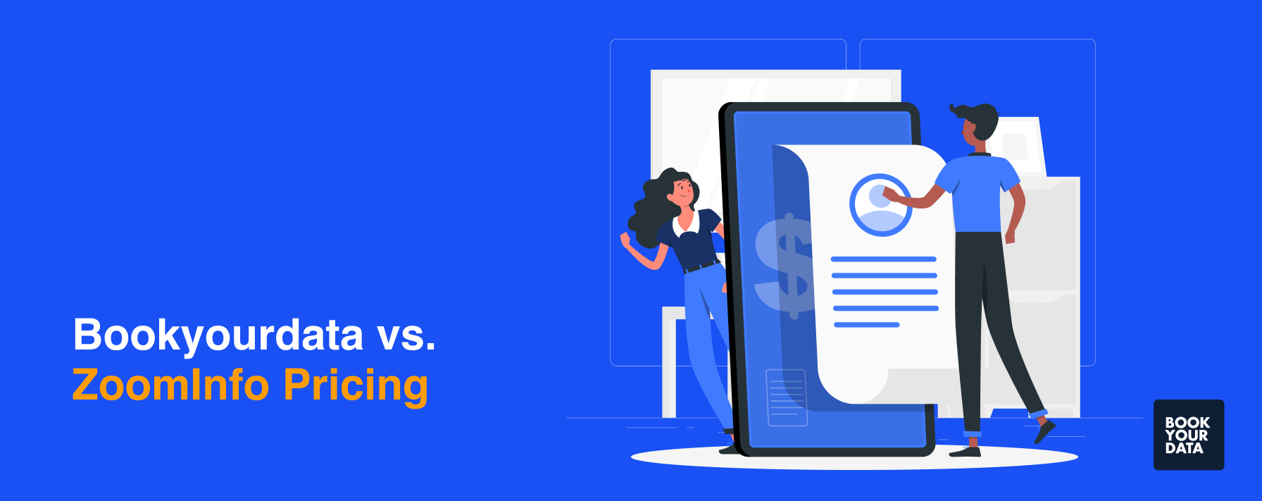 Bookyourdata vs Zoominfo Pricing