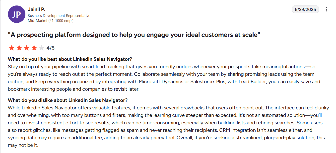 A prospecting platform designed to help you engage your ideal customers at scale