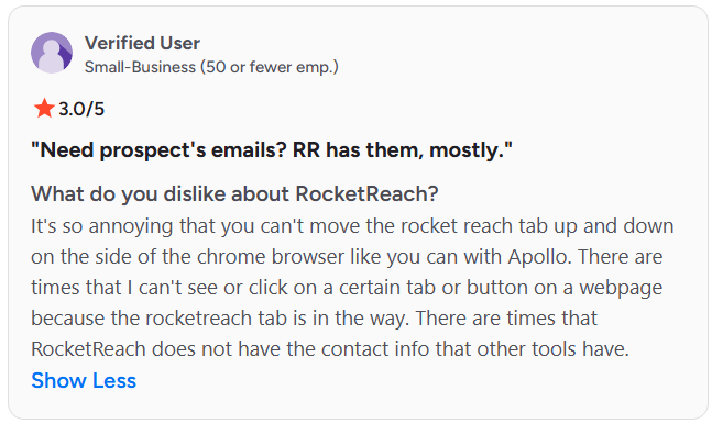Need prospect's emails? RR has them, mostly