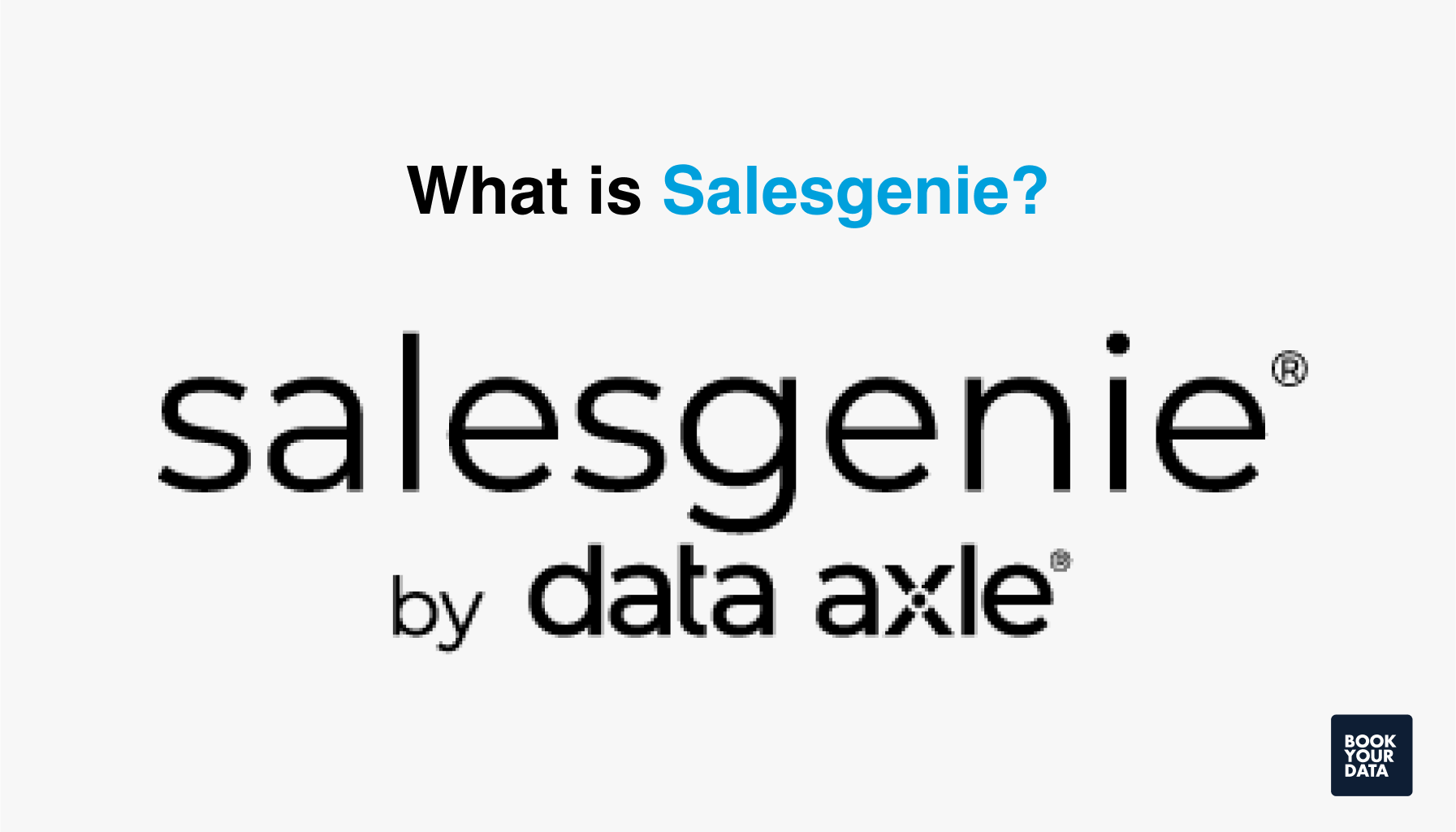 What is Salesgenie?