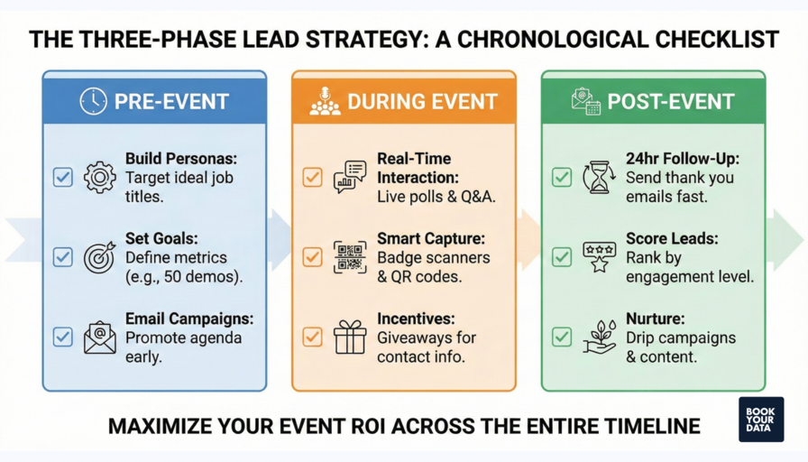 The 3-Phase Lead Strategy for Events
