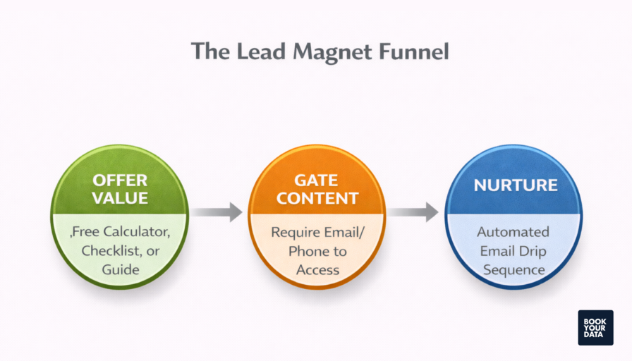 The lead magnet funnel