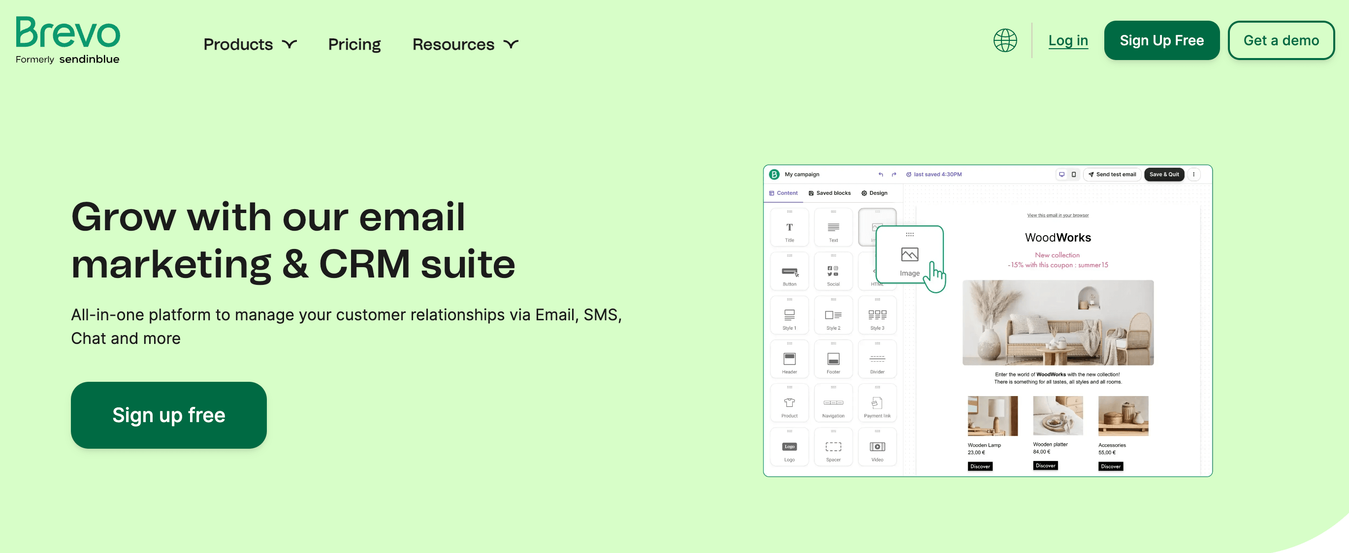 Brevo - Best for Multi-Channel Marketingb