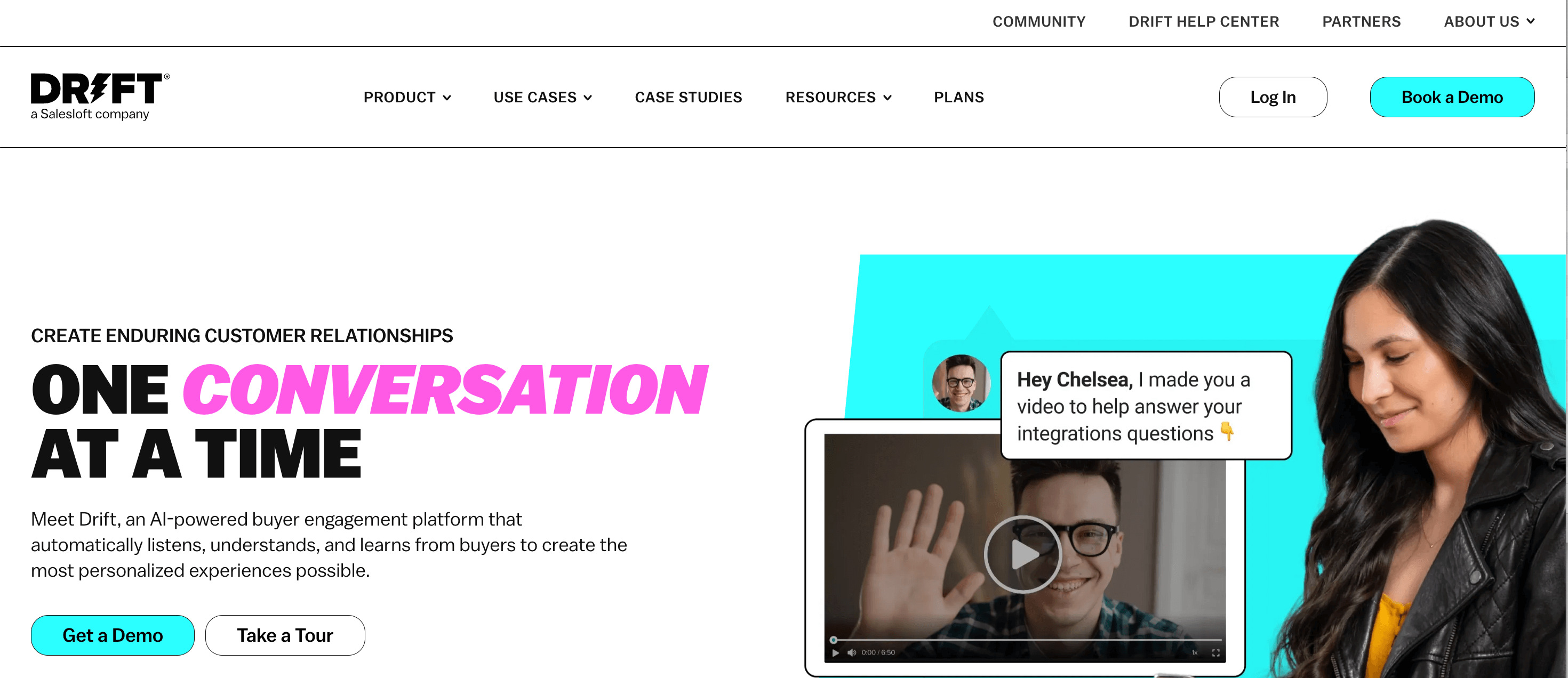 Drift - Best for AI Chatbots