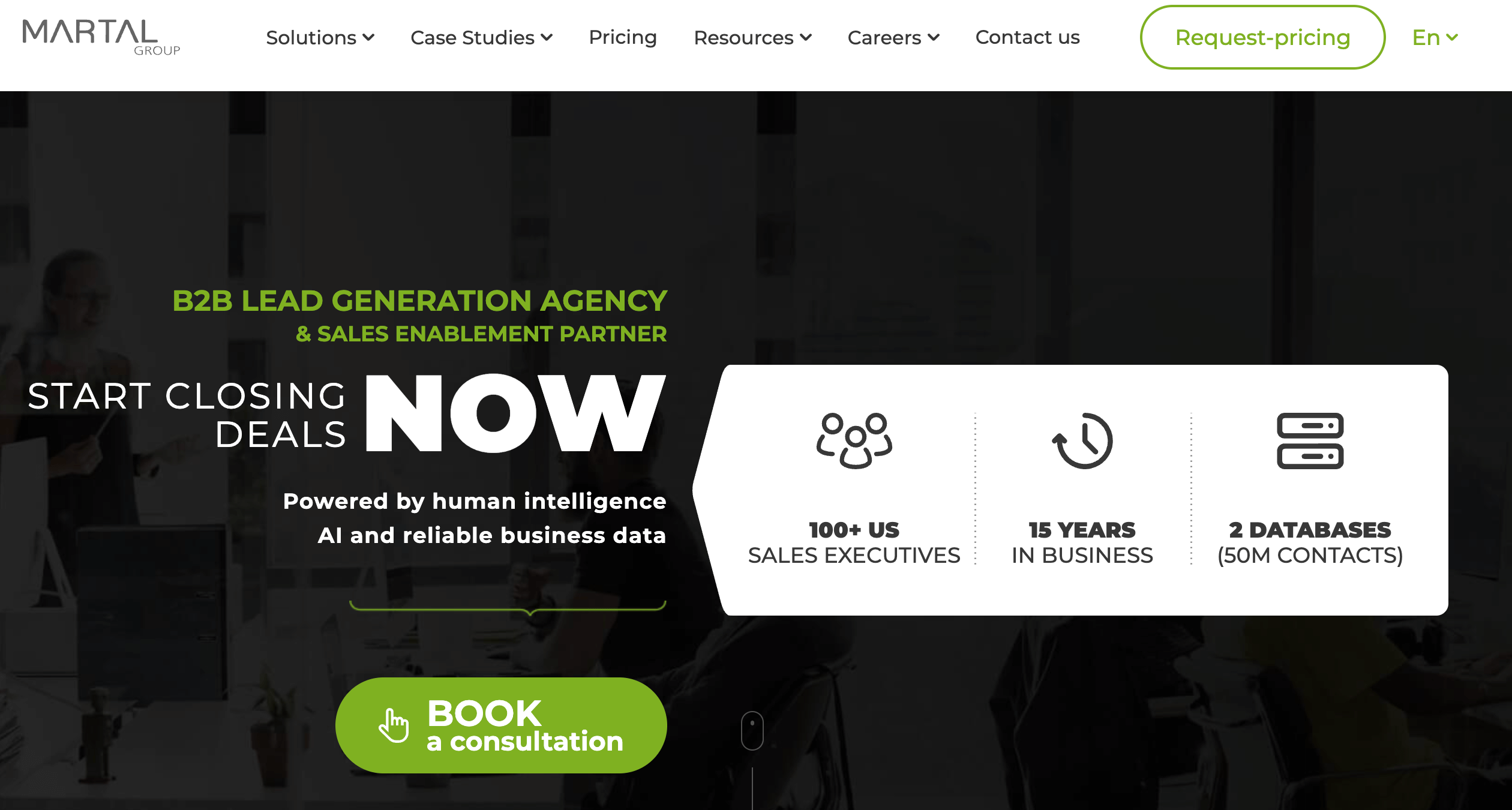 Martal Group - Best for Tech and SaaS Fractional Sales Teams