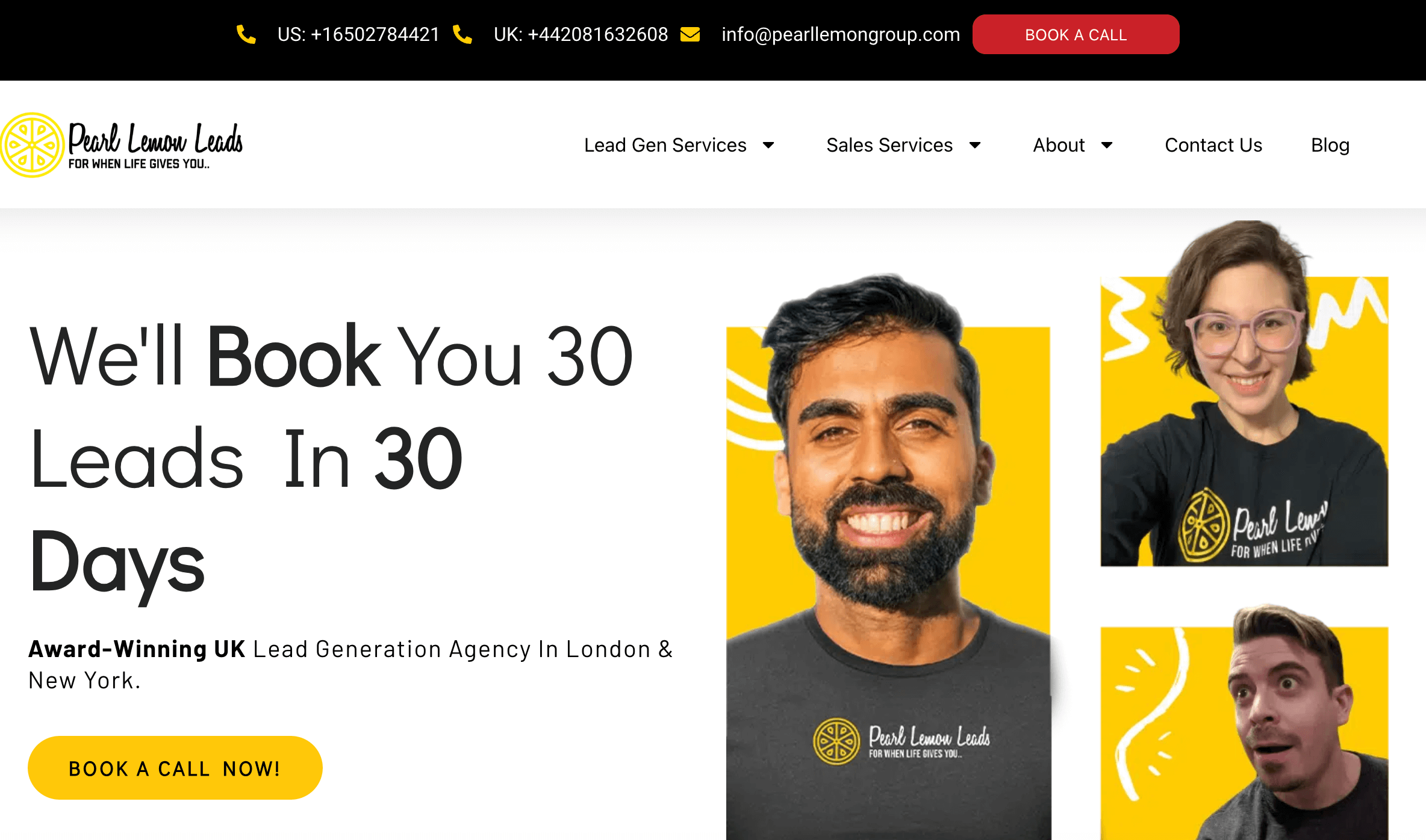 Pearl Lemon Leads - Best for Inbound and ABM Lead Generation