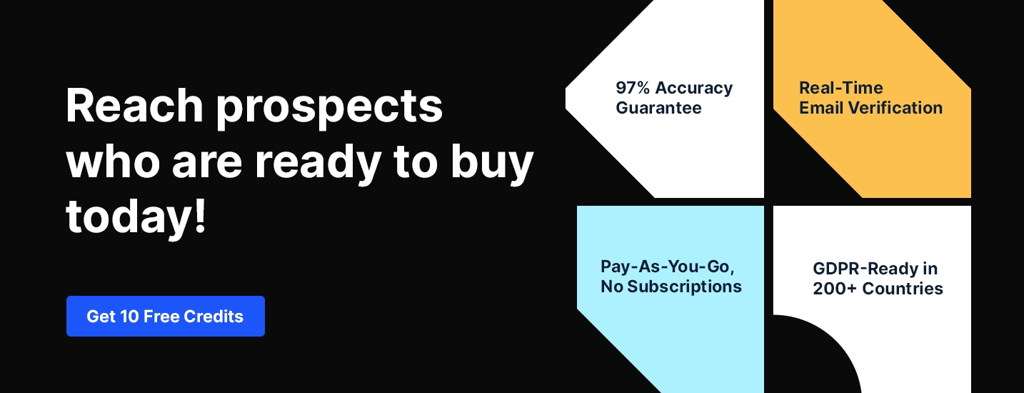 Bookyourdata has robust prospects who are ready to buy today