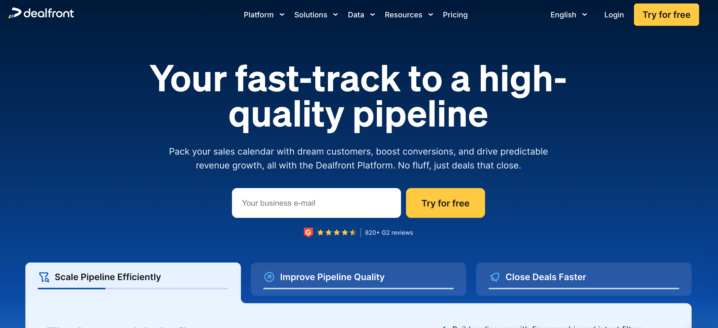 Dealfront - Best for Website Visitor Identification