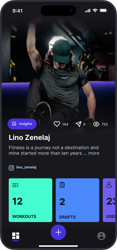 Trainer's profile