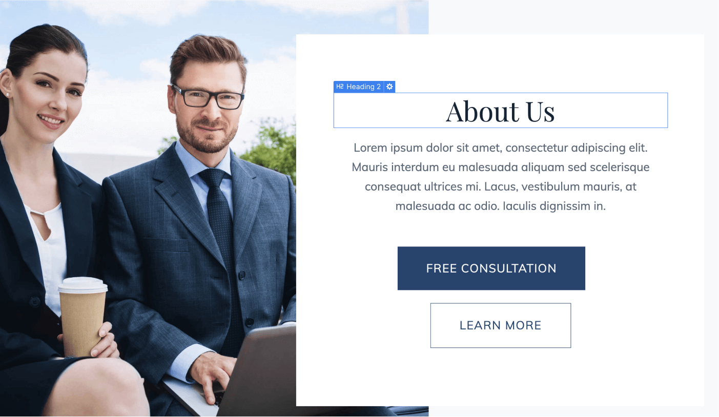 Static Content - Law Firm Webflow Template