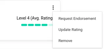 How to ask for skills endorsements in HowNow