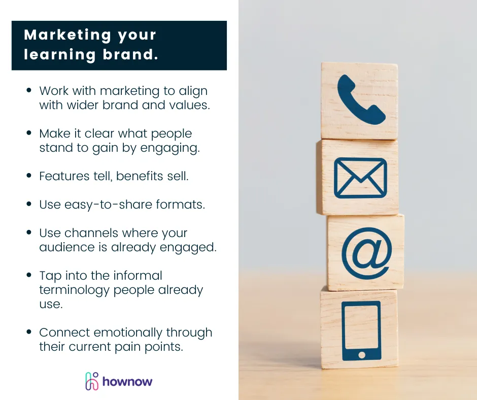 Marketing your learning brand