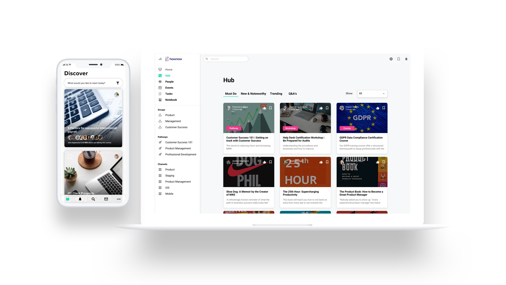 HowNow Hero Hub NoBG