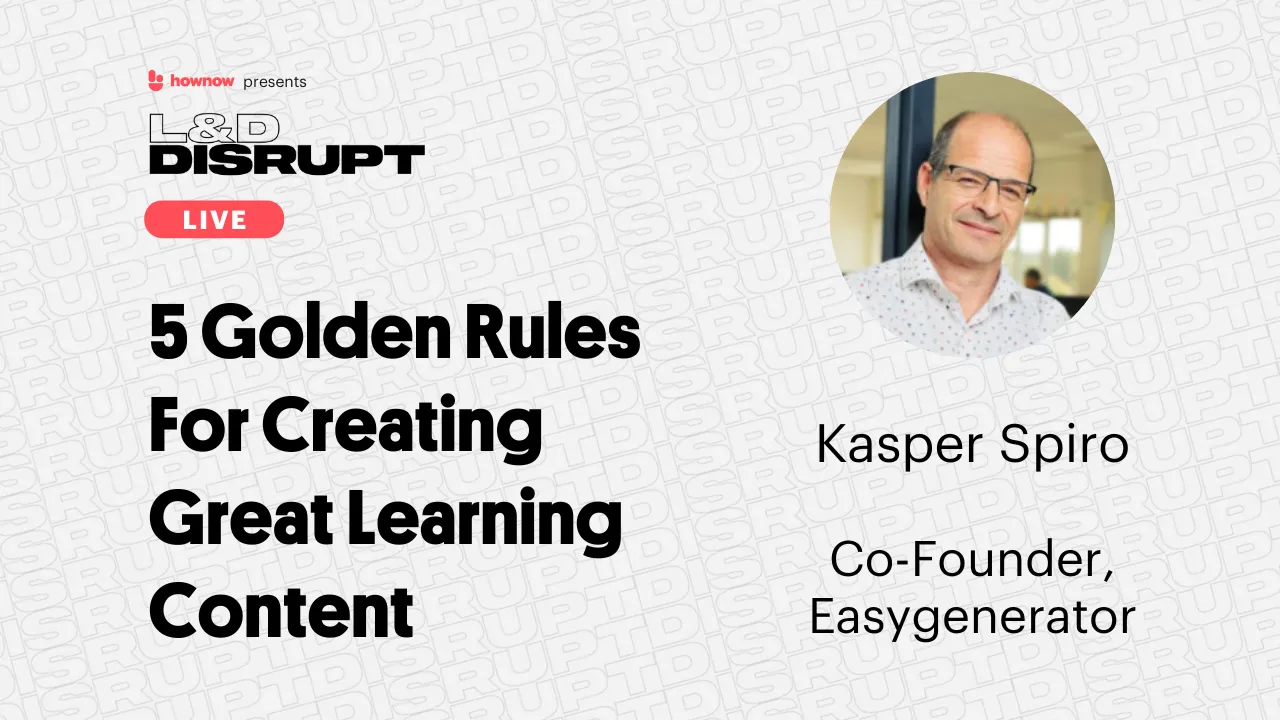Podcast | 5 Golden Rules For Creating Great Learning Content