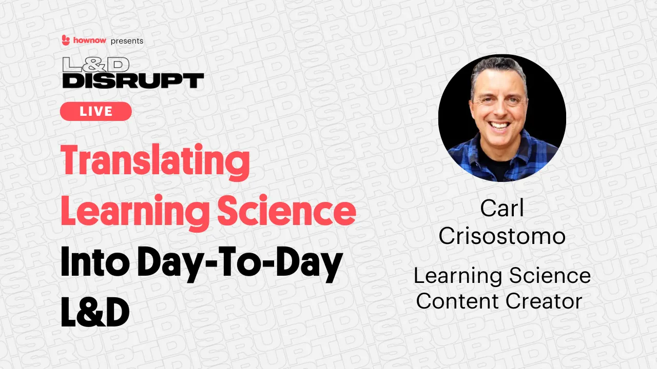 Podcast | Translating Learning Science Into Day-To-Day L&D