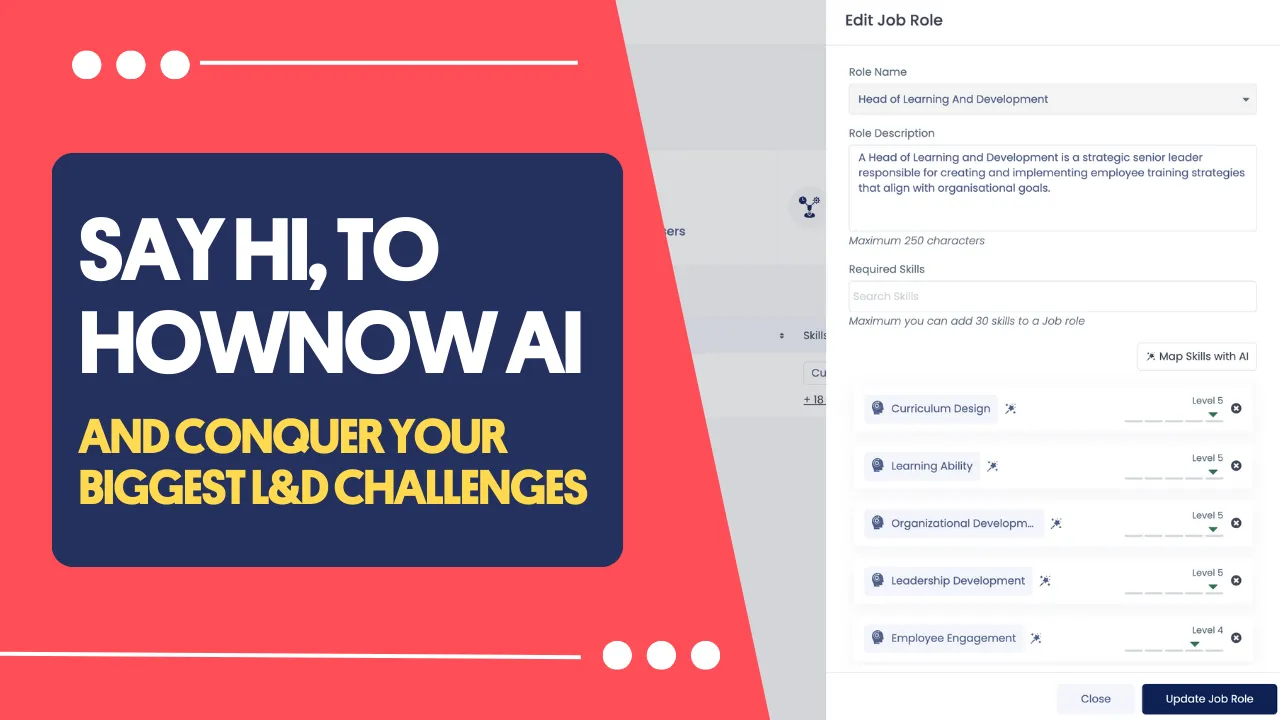 Conquer Your Biggest L&D Challenges: Say Hi, to HowNow AI