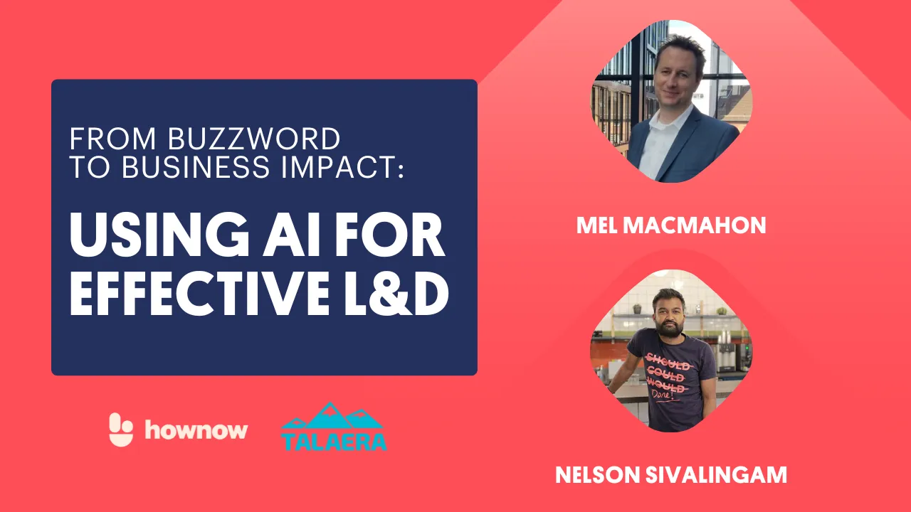 Webinar | Using AI For Effective L&D