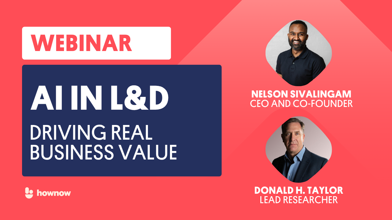 Webinar: AI in L&D