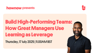 Webinar: How to build high-performing teams