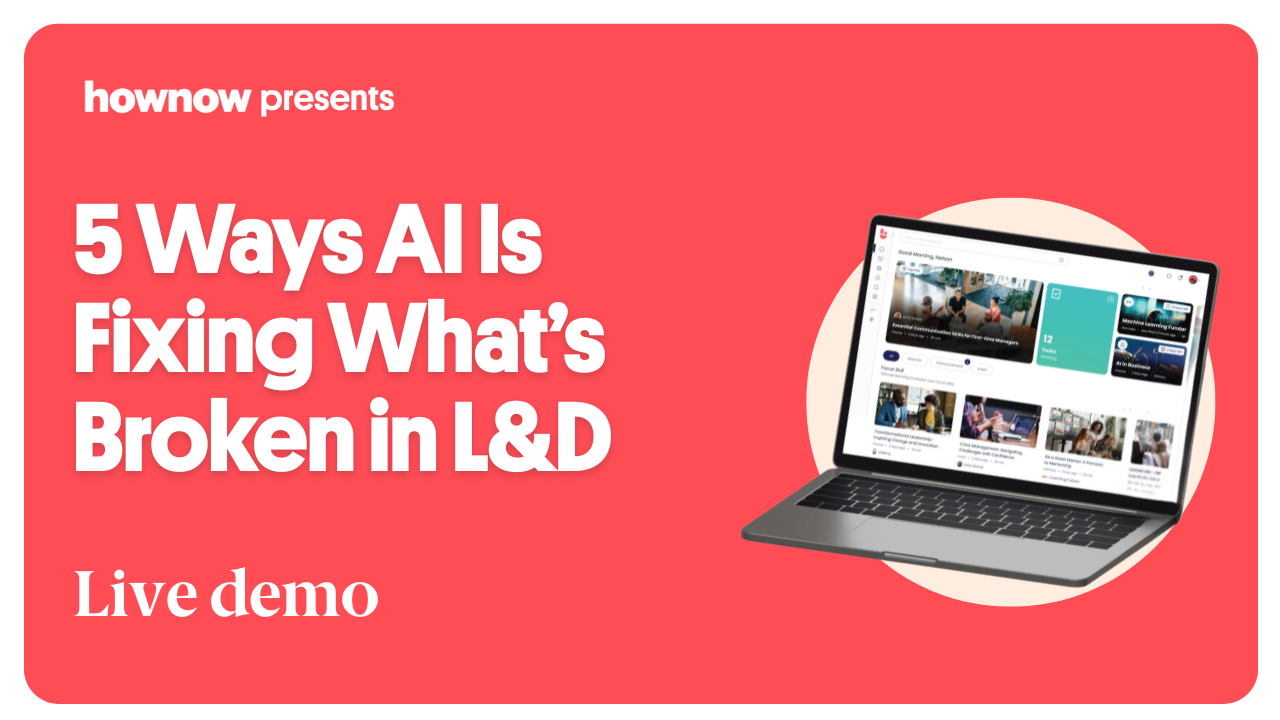 5 Ways AI Is Fixing What’s Broken in L&D