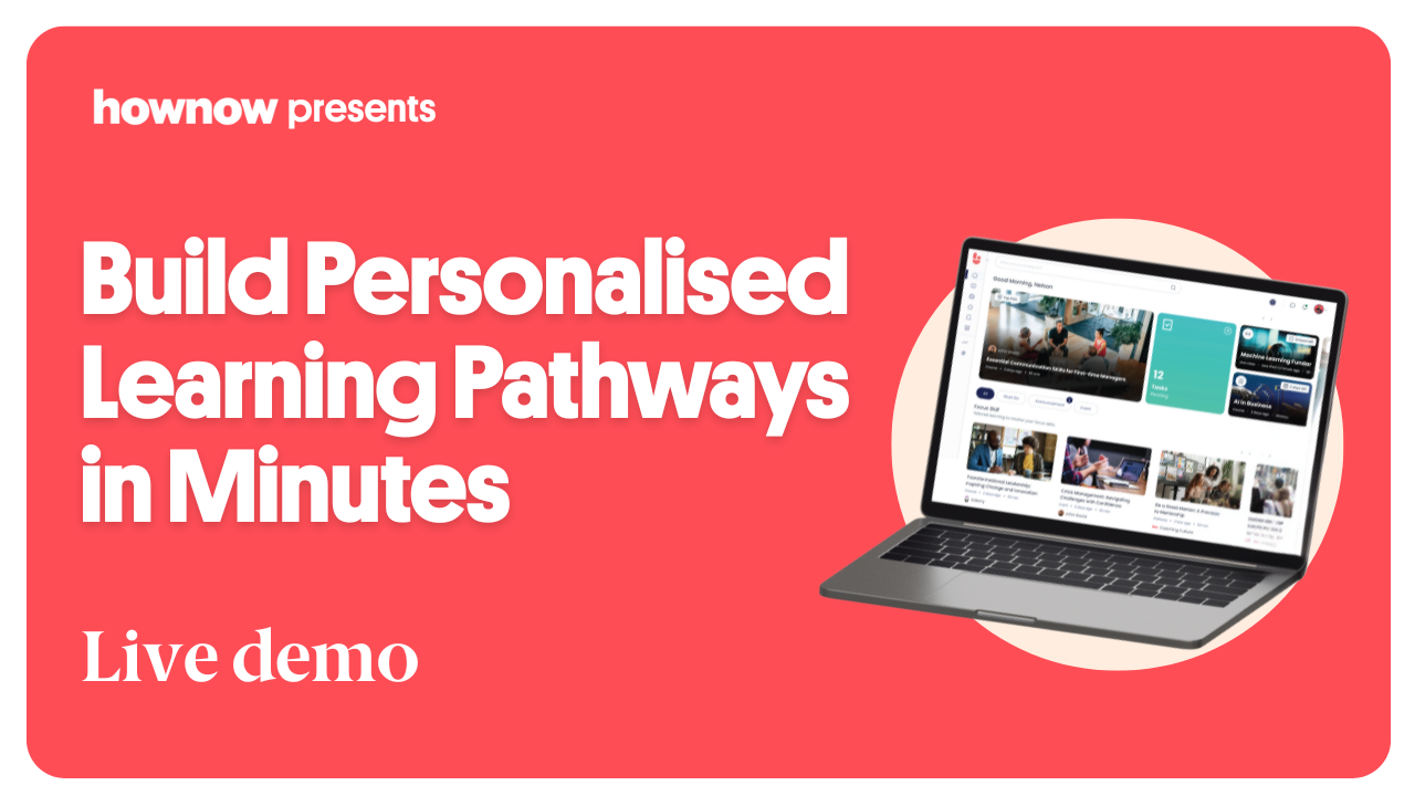 Build Personalised Learning Pathways in Minutes