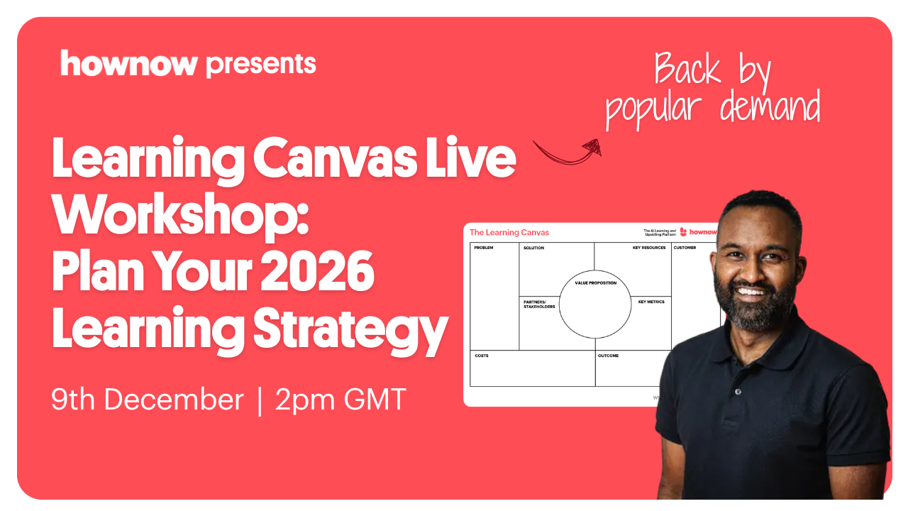 Plan your 2026 Learning Strategy Live Workshop