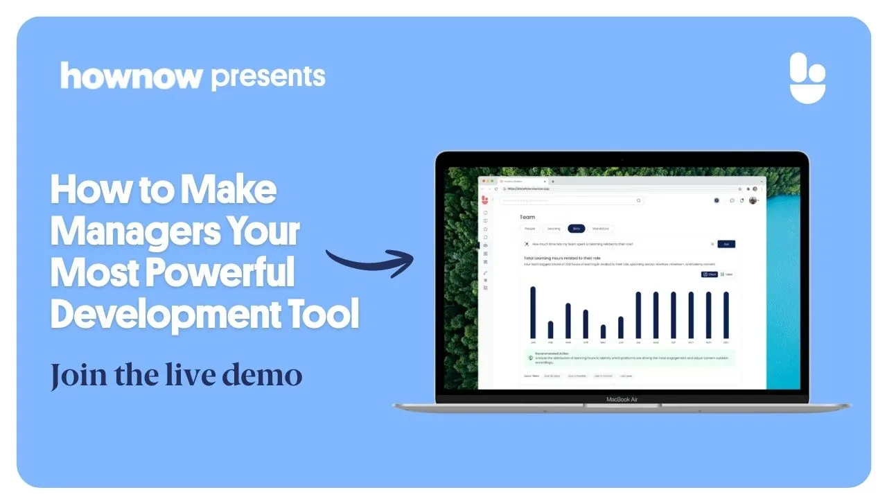 Live demo: How to Help Managers See and Close Skills Gaps
