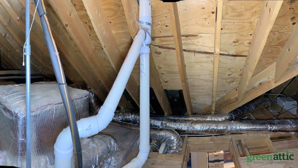 Insulated Ductwork in an Attic