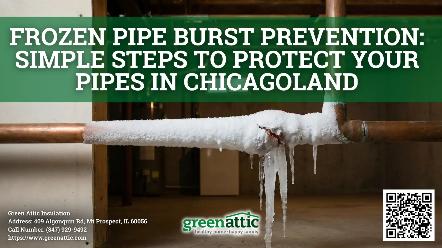 Frozen Pipe Burst Prevention: Simple Steps to Protect Your Pipes in Chicagoland